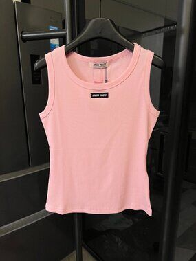 Women's MIUMIU Pink Vest — Size L